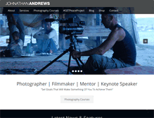 Tablet Screenshot of johnathan-andrews.com